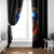 Flame Skull Window Curtain When I Was Born The Devil Said Competition - Wonder Print Shop