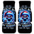 Skull Santa Claus Car Mats One Day Say Fuck Itt All And Let My Demons Out - Wonder Print Shop