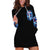 Skull Santa Claus Hoodie Dress One Day Say Fuck Itt All And Let My Demons Out - Wonder Print Shop