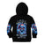 Skull Santa Claus Kid Hoodie One Day Say Fuck Itt All And Let My Demons Out - Wonder Print Shop
