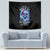 Skull Santa Claus Tapestry One Day Say Fuck Itt All And Let My Demons Out - Wonder Print Shop