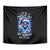 Skull Santa Claus Tapestry One Day Say Fuck Itt All And Let My Demons Out - Wonder Print Shop