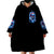 Skull Santa Claus Wearable Blanket Hoodie One Day Say Fuck Itt All And Let My Demons Out - Wonder Print Shop