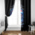 Skull Santa Claus Window Curtain One Day Say Fuck Itt All And Let My Demons Out - Wonder Print Shop