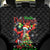 Skeleton Santa Claus Back Car Seat Cover Hello Darkness My Old Friend - Wonder Print Shop