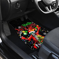 Skeleton Santa Claus Car Mats Hello Darkness My Old Friend - Wonder Print Shop