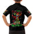 Skeleton Santa Claus Kid Hawaiian Shirt Hello Darkness My Old Friend - Wonder Print Shop