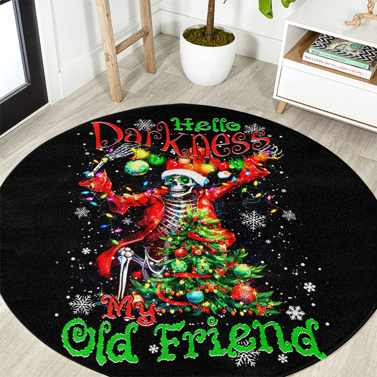 skeleton-santa-claus-round-carpet-hello-darkness-my-old-friend