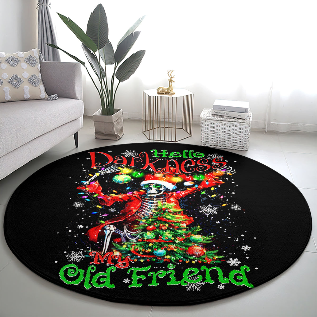 skeleton-santa-claus-round-carpet-hello-darkness-my-old-friend