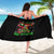 Skeleton Santa Claus Sarong Hello Darkness My Old Friend - Wonder Print Shop