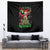 Skeleton Santa Claus Tapestry Hello Darkness My Old Friend - Wonder Print Shop