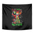 Skeleton Santa Claus Tapestry Hello Darkness My Old Friend - Wonder Print Shop