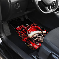 Skull Santa Claus Car Mats Hello Darkness My Old Friend - Wonder Print Shop