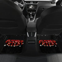 Skull Santa Claus Car Mats Hello Darkness My Old Friend - Wonder Print Shop