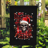 Skull Santa Claus Garden Flag Hello Darkness My Old Friend - Wonder Print Shop