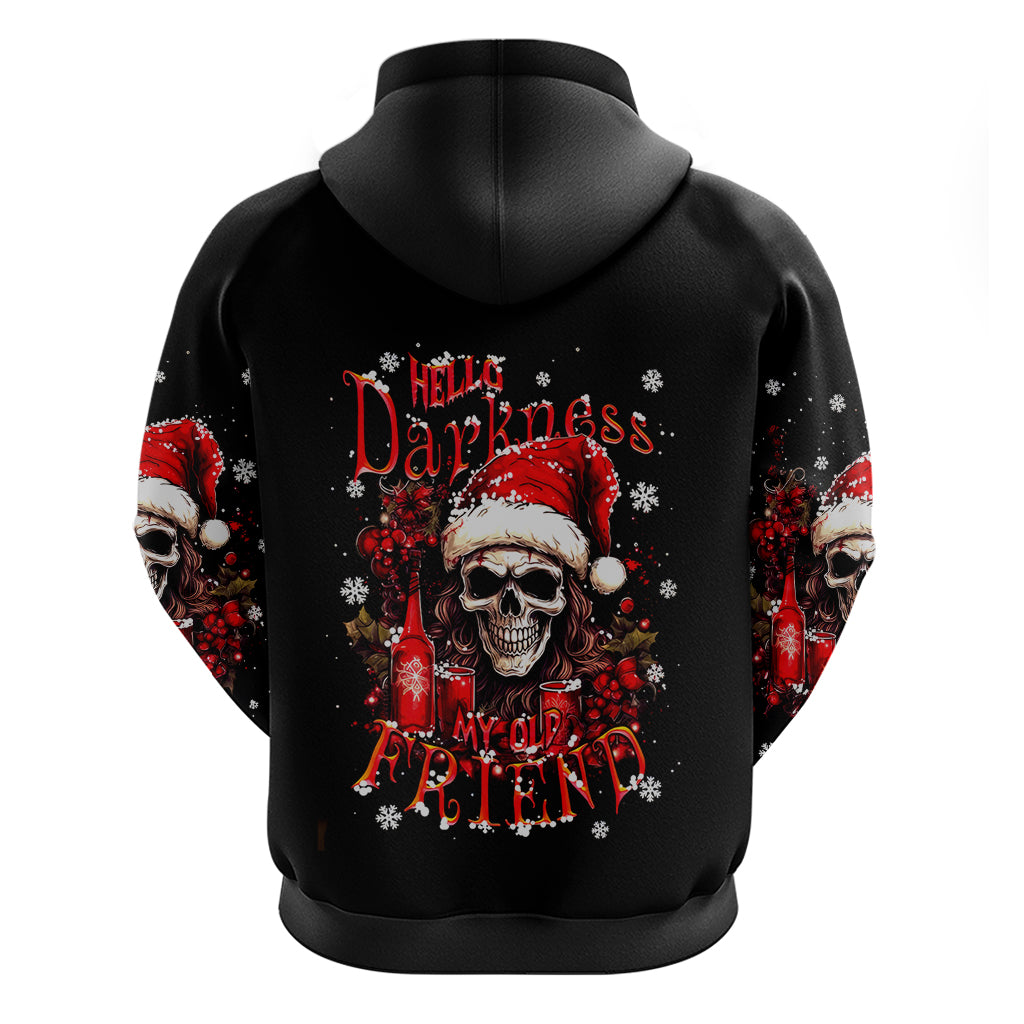 skull-santa-claus-hoodie-hello-darkness-my-old-friend