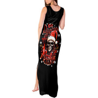 Skull Santa Claus Tank Maxi Dress Hello Darkness My Old Friend - Wonder Print Shop