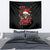 Skull Santa Claus Tapestry Hello Darkness My Old Friend - Wonder Print Shop
