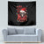 Skull Santa Claus Tapestry Hello Darkness My Old Friend - Wonder Print Shop