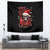 Skull Santa Claus Tapestry Hello Darkness My Old Friend - Wonder Print Shop