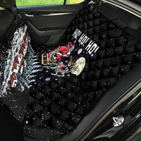 Skeleton Santa Claus Back Car Seat Cover Santa Is Coming Ho Ho Ho - Wonder Print Shop