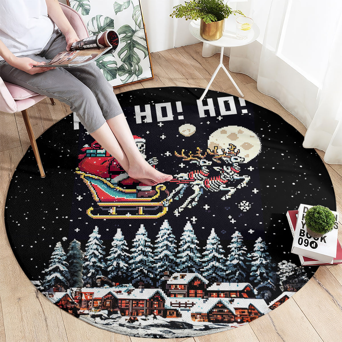 skeleton-santa-claus-round-carpet-santa-is-coming-ho-ho-ho