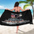 Skeleton Santa Claus Sarong Santa Is Coming Ho Ho Ho - Wonder Print Shop