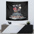 Skeleton Santa Claus Tapestry Santa Is Coming Ho Ho Ho - Wonder Print Shop