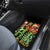 Sugar Skull Santa Car Mats Sugar Skull Ho Ho Ho - Wonder Print Shop