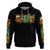 Sugar Skull Santa Hoodie Sugar Skull Ho Ho Ho - Wonder Print Shop