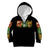 Sugar Skull Santa Kid Hoodie Sugar Skull Ho Ho Ho - Wonder Print Shop