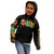 Sugar Skull Santa Kid Hoodie Sugar Skull Ho Ho Ho - Wonder Print Shop