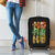 Sugar Skull Santa Luggage Cover Sugar Skull Ho Ho Ho - Wonder Print Shop