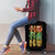 Sugar Skull Santa Luggage Cover Sugar Skull Ho Ho Ho - Wonder Print Shop