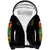 Sugar Skull Santa Sherpa Hoodie Sugar Skull Ho Ho Ho - Wonder Print Shop