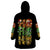 Sugar Skull Santa Wearable Blanket Hoodie Sugar Skull Ho Ho Ho - Wonder Print Shop