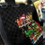 Skeleton Santa Claus Back Car Seat Cover Sugar Santa Claus Ho Ho Ho - Wonder Print Shop