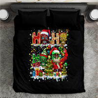 Skeleton Santa Claus Bedding Set Sugar Santa Claus Ho Ho Ho - Wonder Print Shop