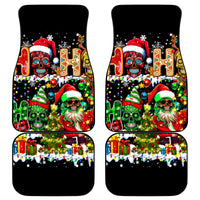 Skeleton Santa Claus Car Mats Sugar Santa Claus Ho Ho Ho - Wonder Print Shop