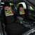 Skeleton Santa Claus Car Seat Cover Sugar Santa Claus Ho Ho Ho - Wonder Print Shop