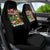 Skeleton Santa Claus Car Seat Cover Sugar Santa Claus Ho Ho Ho - Wonder Print Shop