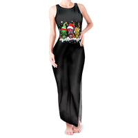 Skeleton Santa Claus Tank Maxi Dress Sugar Santa Claus Ho Ho Ho - Wonder Print Shop