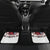 Skull Santa Claus Car Mats I Heard Santa On The Roof So I Turned On Fireplace - Wonder Print Shop