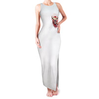 Skull Santa Claus Family Matching Tank Maxi Dress and Hawaiian Shirt I Heard Santa On The Roof So I Turned On Fireplace - Wonder Print Shop