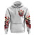 Skull Santa Claus Hoodie I Heard Santa On The Roof So I Turned On Fireplace - Wonder Print Shop