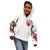 Skull Santa Claus Kid Hoodie I Heard Santa On The Roof So I Turned On Fireplace - Wonder Print Shop