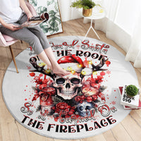 skull-santa-claus-round-carpet-i-heard-santa-on-the-roof-so-i-turned-on-fireplace