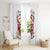 Skull Santa Claus Window Curtain I Heard Santa On The Roof So I Turned On Fireplace - Wonder Print Shop