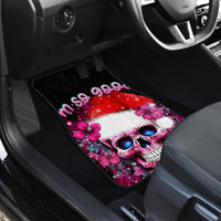 Skull Santa Claus Car Mats I'm So Good Santa Came Juice - Wonder Print Shop