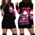 Skull Santa Claus Hoodie Dress I'm So Good Santa Came Juice - Wonder Print Shop